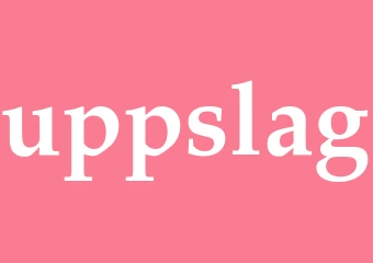 Synonym uppslag