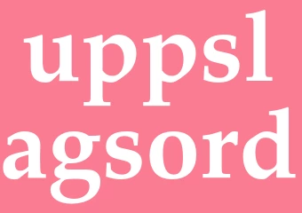 Synonym uppslagsord