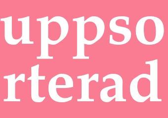 Synonym uppsorterad