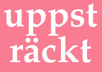 Synonym uppsträckt