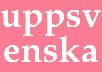 Synonym uppsvenska