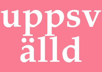 Synonym uppsvälld