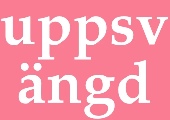 Synonym uppsvängd