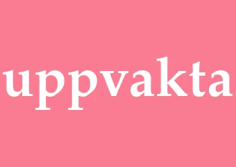 Synonym uppvakta