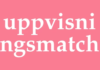 Synonym uppvisningsmatch