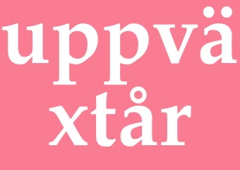 Synonym uppväxtår