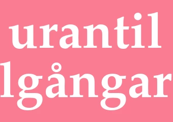 Synonym urantillgångar