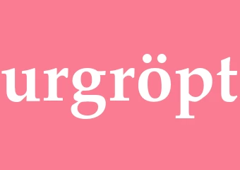 Synonym urgröpt