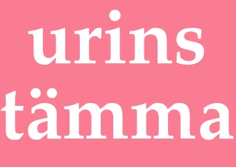 Synonym urinstämma