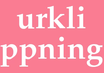 Synonym urklippning
