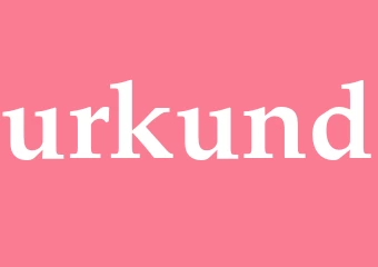 Synonym urkund