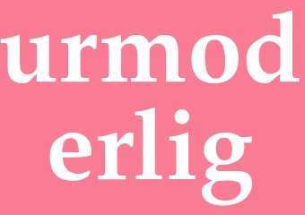 Synonym urmoderlig