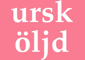 Synonym ursköljd