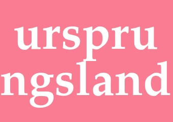 Synonym ursprungsland