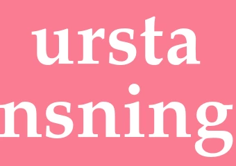 Synonym urstansning