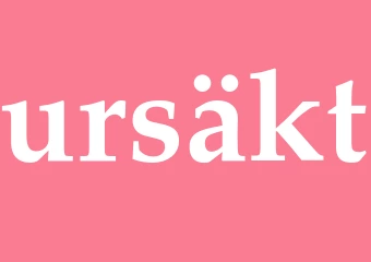 Synonym ursäkt