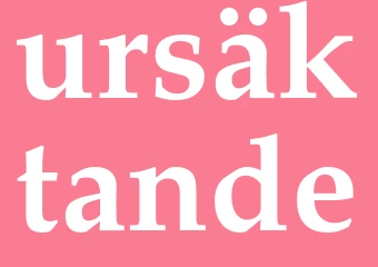 Synonym ursäktande