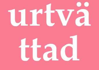 Synonym urtvättad