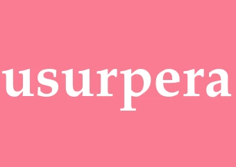 Synonym usurpera