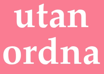 Synonym utanordna