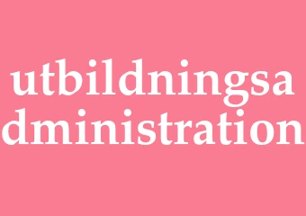 Synonym utbildningsadministration