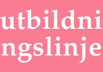 Synonym utbildningslinje