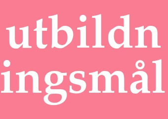 Synonym utbildningsmål