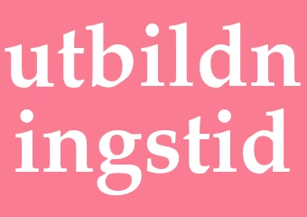 Synonym utbildningstid
