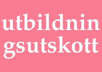 Synonym utbildningsutskott