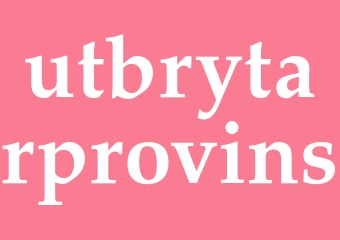 Synonym utbrytarprovins
