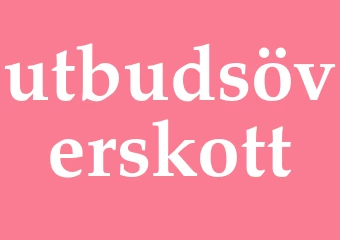 Synonym utbudsöverskott