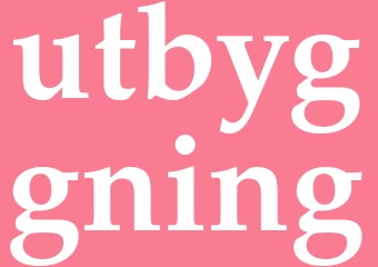 Synonym utbyggning