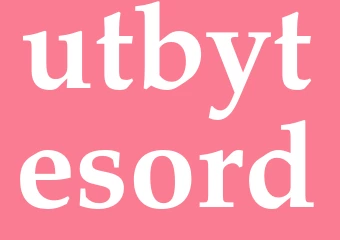 Synonym utbytesord
