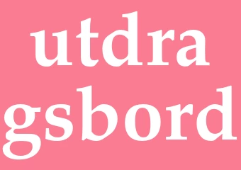 Synonym utdragsbord