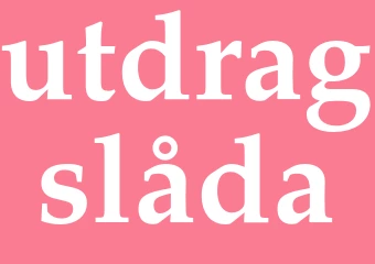 Synonym utdragslåda