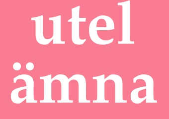 Synonym utelämna