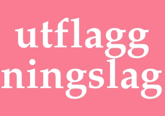 Synonym utflaggningslag