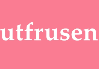 Synonym utfrusen