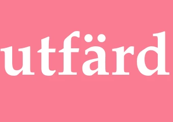 Synonym utfärd