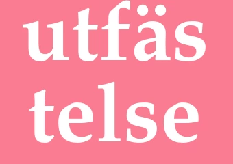 Synonym utfästelse
