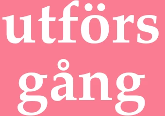 Synonym utförsgång