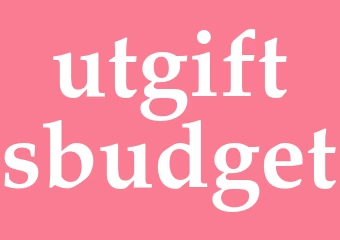 Synonym utgiftsbudget