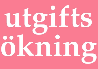 Synonym utgiftsökning