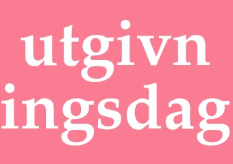 Synonym utgivningsdag