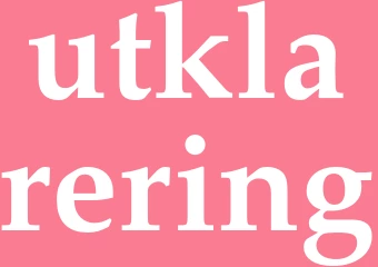 Synonym utklarering