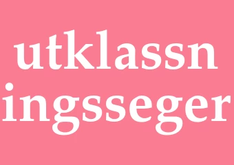 Synonym utklassningsseger