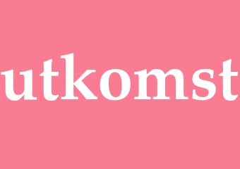 Synonym utkomst