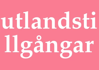Synonym utlandstillgångar
