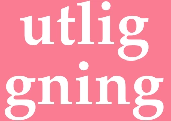 Synonym utliggning
