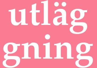 Synonym utläggning